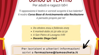 CORSO BASE DI TEATRO 2024-25